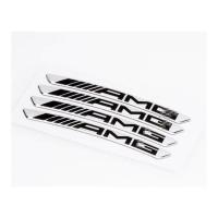 ราคา ตราแต่งรถสำหรับไฟโลโก้ AMGขอบล้อสติ๊กเกอร์โลโก้อัลลอยด์4ชิ้น เซ็ตเหมาะสำหรับรถเบนซ์ C E คลาส W205 W212 (18474902173)