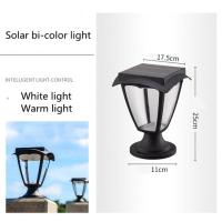 ราคา โคมไฟหัวเสาไฟเสาพลังงานแสงอาทิตย์โคมไฟตกแต่งนอกบ้านลานวิลล่าติดผนัง (19526600149)