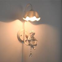 ราคา Angel creative lamp wall lamp of the head of a bed bedroom hotel project light hotel guest room wall lamp manufacturer wholesale (18211476567)