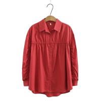 ราคา มีไซส์ใหญ่ Plus ขนาด XL 4XL สตรีสีขาวล้วนเสื้อขนาดใหญ่แขนยาว Elegant Officewear ขนาดใหญ่ขนาด A Line Blusas (7501524063)