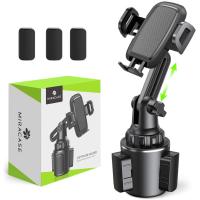 ราคา Upgraded Version Cup Holder Phone MountMiracase Long Neck Never Shake Car Cup Phone Holder Cradle Car Mount for iPhone 12 12 Pro max 11 Pro XR XS Max X 8 7 Plus 6 Samsung S10 Note 9 S8 S7GPS etc Heig 