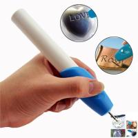 ราคา 2Pc Mini ปากกาแกะลายไฟฟ้าพลาสติกปากกาไม้แกะสลักปากกาแกะลายแกะสลักเครื่องมือ (9501679904)
