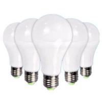 ราคา หลอดไฟ LED E27 BULB 9W แสงขาว 6500K 6 ชิ้น White (100095446)