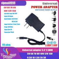 ราคา AC 110 240V DC 5V 6V 8V 9V 10V 12V 15V 0 5A 1A 2A 3A Universal Power Adapter Adapter Charger อะแดปเตอร์ Eu Us สำหรับแถบไฟ LED (10104537657)