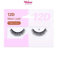 ราคา ขนตาปลอม Mei Linda 12D Maxi Lash False Eyelashes รหัสMC9018 (17403381592)