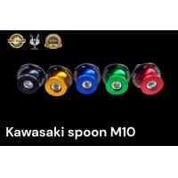 ราคา lสปูน ขนาด M10 ยกรถ ล้อหลัง ติดสวิงอาร์ม KAWASAKI สีเขียว 0 สีทอง 1 สีเเดง 2 สีดำ 3 สีน้ำเงิน 4 (16630612659)