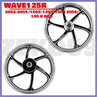 ราคา ล้อแม็ก HONDA WAVE125R 2002 2004 100X 125X 100S 2005 100U BOX มีสายไมล์ ขายเป็นคู่ หน้าดิส4รู หลังดั้ม ขอบ1 4 17 (15290330505)