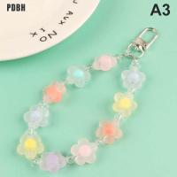ราคา PDBH Fashion Store น่ารักลูกอมสีดอกไม้ลูกปัด Lanyards พวงกุญแจสำหรับผู้หญิงพวงกุญแจพวงกุญแจรถ (15075115528)