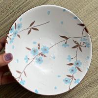 ราคา ถ้วยชาม ขนาด 7 นิ้ว ถ้วยเซรามิก ถ้วยญี่ปุ่น ลายเกล็ดหิมะ ชามสวยๆ ชามใส่อาหาร ถ้วยชามราคาถูก ถ้วยเข้าไมโครเวฟได้ (8784610095)