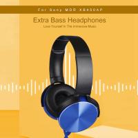 ราคา หูฟังเบสพิเศษ XB450AP สำหรับ Sony MDR พร้อมแถบคาดศีรษะที่ปรับได้น้ำหนักเบาชุดหูฟังสเตอริโอชุดหูฟังแบบครอบหู (19926947434)