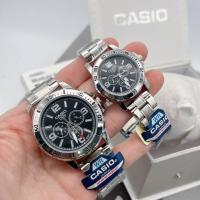 ราคา นาฬิกาผู้ชาย นาฬิกาข้อมือ ผญ นาฬิกาคาสิโอ นาฬิกาทางการ นาฬิกาคู่ นาฬิการุ่นใหม่ V 2 สายนาฬิกา สแตนเลส หน้าปัดขนาด 40 และ 30 มม (19389655348)