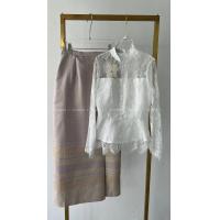 ราคา ชุดไทยประยุกต์ กระโปรงผ้าทอ M 2XL ชุดงานแต่ง ชุดงานบวช ชุดงานหมั้น ชุดไปงาน ชุดออกงาน ชุดไปวัด ชุดทำบุญ งานป้าย สวยๆ 4841 (15259967410)