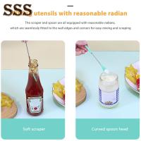 ราคา ไม้พายซิลิโคนขนาดเล็กแบบสองหัวที่ปาดเค้กครีมอเนกประสงค์ Sssfc (19723800399)