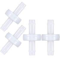 ราคา 4Pcs Check Valve PVDF Wear Resistant One Way Check Valve for Fuel Gas Liquid Air 1 4 Inch 6 mm (19680790190)