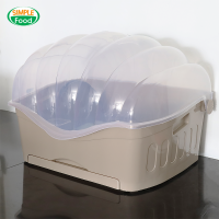 ราคา ที่คว่ำจานมีฝาปิด ที่คว่ำชามจาน กล่องเก็บจานชาม กล่องคว่ำจานชาม ที่คว่ำจาน แข็งแรง ทนทาน มีฝาปิดป้องกันฝุ่นได้ดี Simplefood (18219702924)