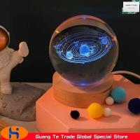 ราคา Wooden LED Light Display Base 3D Crystal Ball Stand Lamp 7 Color Night Light Table Lamps (17122822050)