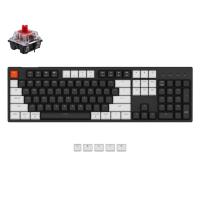 ราคา Hotswap Keychron C1 C2 คีย์บอร์ดแบบมีสาย Rgb Backlight 104 Keys Wired Mechanical Keyboard Full Size สําหรับเพลาแกตเตอรอน แป้นพิมพ์แบบใช้สาย Sports Hot Swappable Gateron Switch Shaft 104 Layout (164545