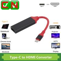 ราคา 4K USB CประเภทCอะแดปเตอร์โทรศัพท์HDสายเชื่อมต่อสำหรับMacBook PCสำหรับSamsung Note20 10 S20 S10 s9ทีวีโปรเจคเตอร์ (15213522784)