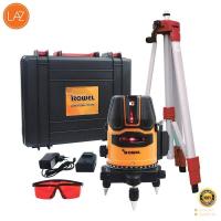 ราคา เลเซอร์วัดระดับแสงสีแดง 5 เส้นพร้อมขาตั้งและอุปกรณ์ครบชุด ROWEL รุ่น RW RL5 สีส้ม ดำ โปรโมชั่นสินค้าคุณภาพ (10701391110)