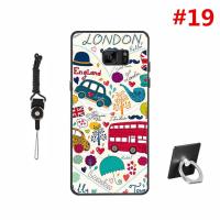 ราคา ซิลิโคน TPU เคสกันกระแทกพิมพ์ลายนุ่มเคสโทรศัพท์สำหรับ Samsung Galaxy Note FE Fan Edition ปลอก Lanyard วงเล็บ (7122386463)