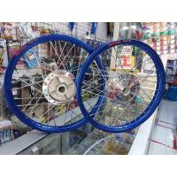 ราคา ชุดล้อYAMAHA รุ่นดรัมเบรคหน้า ชุดล้อเมท V75 เมท80 เมท100 เมท111 เมทนางพญา สป้าคR Z วงล้อ อลูมิเนียมดุมเงาพร้อมขึ้นซี่ลวดชุบเส้นใหญ่ (11535734139)