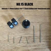ราคา Custom 1 64 Alloy Car Hot Wheels Model Modification Hub Rubber Tires Racing Vehicle Toys Cars Upgrade Original Front Rear Tires (20078423776)