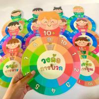 ราคา สื่อคณิตศาสตร์ วงล้อการบวก การลบ การคูณ การหาร พร้อมส่ง (18674308853)