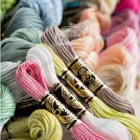 ราคา 347 415 ไหมปัก dmc เบอร์ 25 made in france ผลิต lot ใหม่ทุกกล่อง (16376882375)