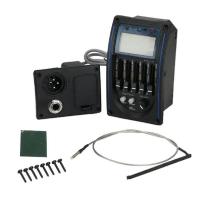 ราคา 5 Band Prener LC5 Acoustic Guitar Pickup Preamp EQ LCD Tuner Piezo Equalizer (20087878245)