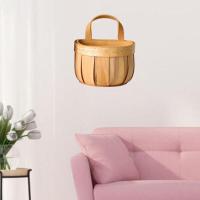 ราคา LazaraStores ธรรมชาติจักสานหวายตะกร้าใส่ของปิกนิกการจัดดอกไม้งานแต่งงานสาวของขวัญแจกันดอกไม้ตกแต่งภาชนะปลูกต้นไม้ Storage Bin (10412971464)