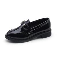 ราคา CODcaizhu45 Women shoes Black shoes Plus size British shoes Oxford shoes women Flat shoes 35 43 Large Size Leather Shoes Womens British Style41Japanese Style jk Shoes Female College Wind42 NINI (19711