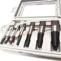 ราคา ถอนน๊อต เกลียวซ้ายถอนน็อตขาด ถอนก๊อกน้ำ 8 ชิ้น Screw Extractor Set 8 PCS เครื่องมือช่าง (702064619)
