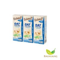ราคา 1 แพ็ค Balance นมโอ๊ตอัลมอนด์ ข้าว รสจืด ขนาด 180 มล 04203 3 (21267163619)