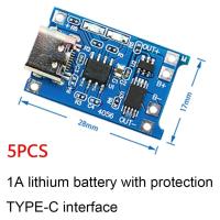 ราคา 5PCS Micro Type c Mini USB 18650 TP4056 Lithium Battery Charger Module Charging Board with Protection Dual Function Li ion 5V 1A (21099650466)