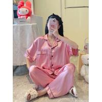 ราคา ส่งเร็วพิเศษ A52 SL ชุดซาตินสีพื้น ชุดนอนแขนสั้นขายาว ชุดสีพื้น ผ้านิ่มเบาใส่สบาย ใส่ได้ทั้งชายหญิง SUNBALEE (15897341692)