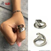 ราคา แหวนประแจเลสเงิน S งานแท้100 สแตนเลสแท้316l allacc (1601718409)