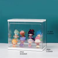 ราคา สินค้าส่งจากไทย 24 ชม ชั้นอคริลิค ชั้นวางโมเดล ชั้นวางตุ๊กตา ตู้โชว์ตุ๊กตา 5 ชั้น ชั้นวางฐานไม้ กล่องโชว์โมเดลอะคริลิค ชั้นอะคริลิค ชั้นวางของ (20496553612)