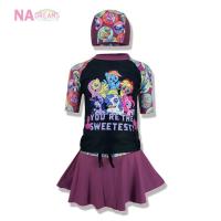 ราคา My Little Pony ชุดว่ายน้ำเด็กหญิง ชุดว่ายน้ำ 2 ชิ้น เสื้อ กระโปรง ลายการ์ตูน โพนี่ PONY จาก NADreams เนื้อผ้าคุณภาพ (19025308418)