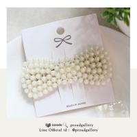 ราคา 1 ชิ้น ProudGallery กิ๊บแต่งผม น่ารักๆ กิ๊บมุก กิ๊บติดผมเกาหลี สไตล์มินิมอล (13097969252)
