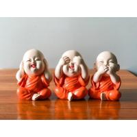 ราคา สินค้ามาใหม่ สีเพ้นท์S รูปปั้นเณร รูปปั้นพระ ตุ๊กตาเณร ปริศนาธรรมะปิดหูปิดตาปิดปาก ขายชุด3ชิ้น359 พระJR3 2923 ราคาถูกที่สุด (12613927105)