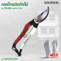 ราคา G กรรไกรตัดกิ่งไม้ ขนาด 8 นิ้ว ปากนกแก้ว ยี่ห้อ GOLDSEAL รุ่น PS 8C เหมาะสำหรับตัดเก็บผลไม้ ในไร่ สวนพืช ผลไม้ โดย GROWCERY (5390368504)