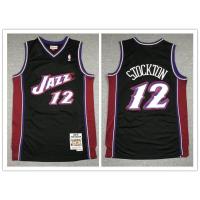 ราคา 3 styles nba jersey Utah Jazz No 12 Stockton retro purple basketball jersey (19784868470)
