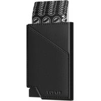 ราคา VULKIT Pop up Card Wallet RFID Blocking Slim Aluminum Metal Bank Card Holder Case with Business Money Pocket for Credit Cards Notes and Coins Black (19502510289)