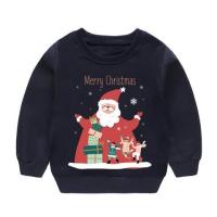 ราคา เสื้อสเวตเตอร์เสื้อแขนยาวสีแดงเด็กลายกวางซานตาคลอสมนุษย์หิมะสเวตเตอร์คริสต์มาส (20756170573)