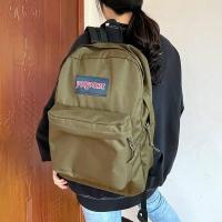 ราคา NQB665เคาน์เตอร์ของแท้ JanSport Jasper คลาสสิกสีทึบกระเป๋าเป้สะพายหลังผู้ชายและผู้หญิงที่มีกระเป๋านักเรียนเดียวกันกระเป๋าคอมพิวเตอร์ (16107325908)