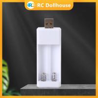 ราคา LEQI 2 Slot Usb เครื่องชาร์จแบตเตอรี่ Double Slot Aa Ni Cd Aaa ที่ชาร์ตแบบเตอรี่แบบชาร์จใหม่ได้ยืนสำหรับของเล่นเด็ก (20405749363)