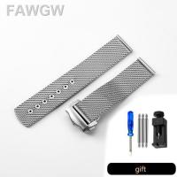 ราคา คุณภาพสูงดั้งเดิม สายรัดนาฬิกา Seamaster 20มม สำหรับ Omega 007สายนาฬิกาข้อมือสแตนเลสแบบมิลานอุปกรณ์เสริมนาฬิกาที่มีคุณภาพสูง (19871857622)