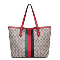 ราคา New Style Leather PU Texture Shoulder Bag Large Capacity Korean Version Handbag Classy All Match Contrast Color Tote Underarm Big AUG (20119580636)
