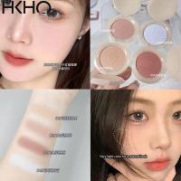 ราคา HKHO Monochrome Blush Face Mineral Pigment Peach Orange Nude Pink Blue Matte Natural Blush Contour Shadow Cheek Blusher เครื่องสำอาง (16751774007)
