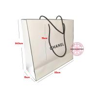 ราคา ของแท้ ถุงกระดาษ ชาแนล Beauty Paper Bag (14857255536)